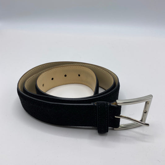 Crockett & Jones スエードベルト メンズ XL 黒系【中古】
