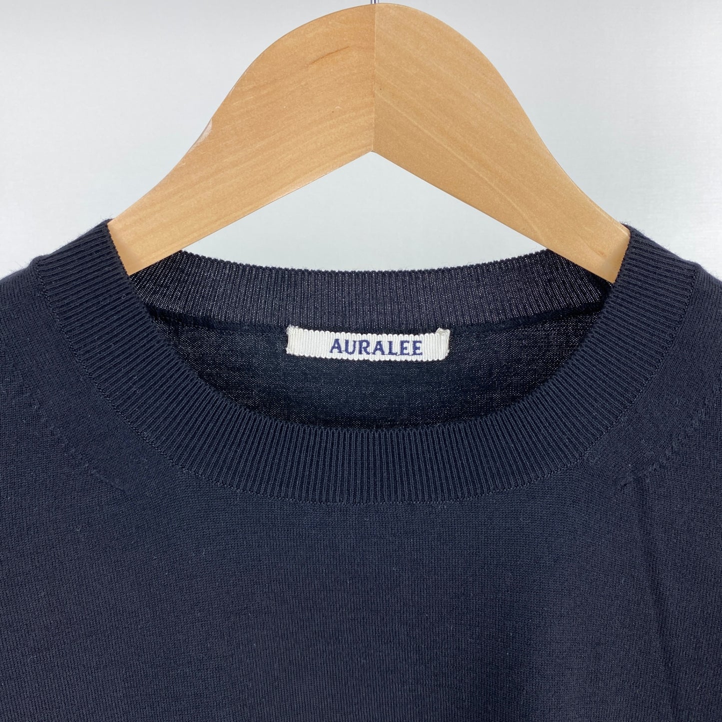 AURALEE 長袖ニット メンズ L 黒系【中古】