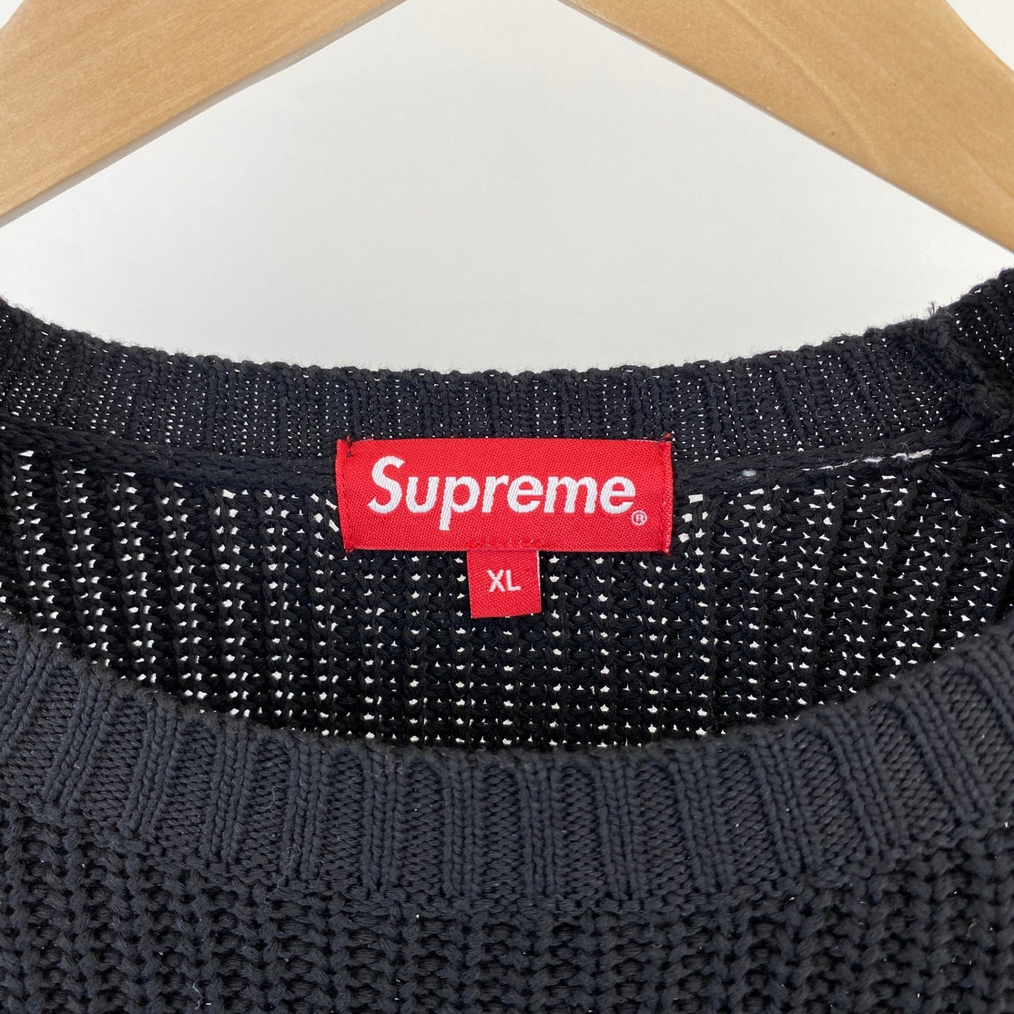 supreme ニット XL 黒系【中古】