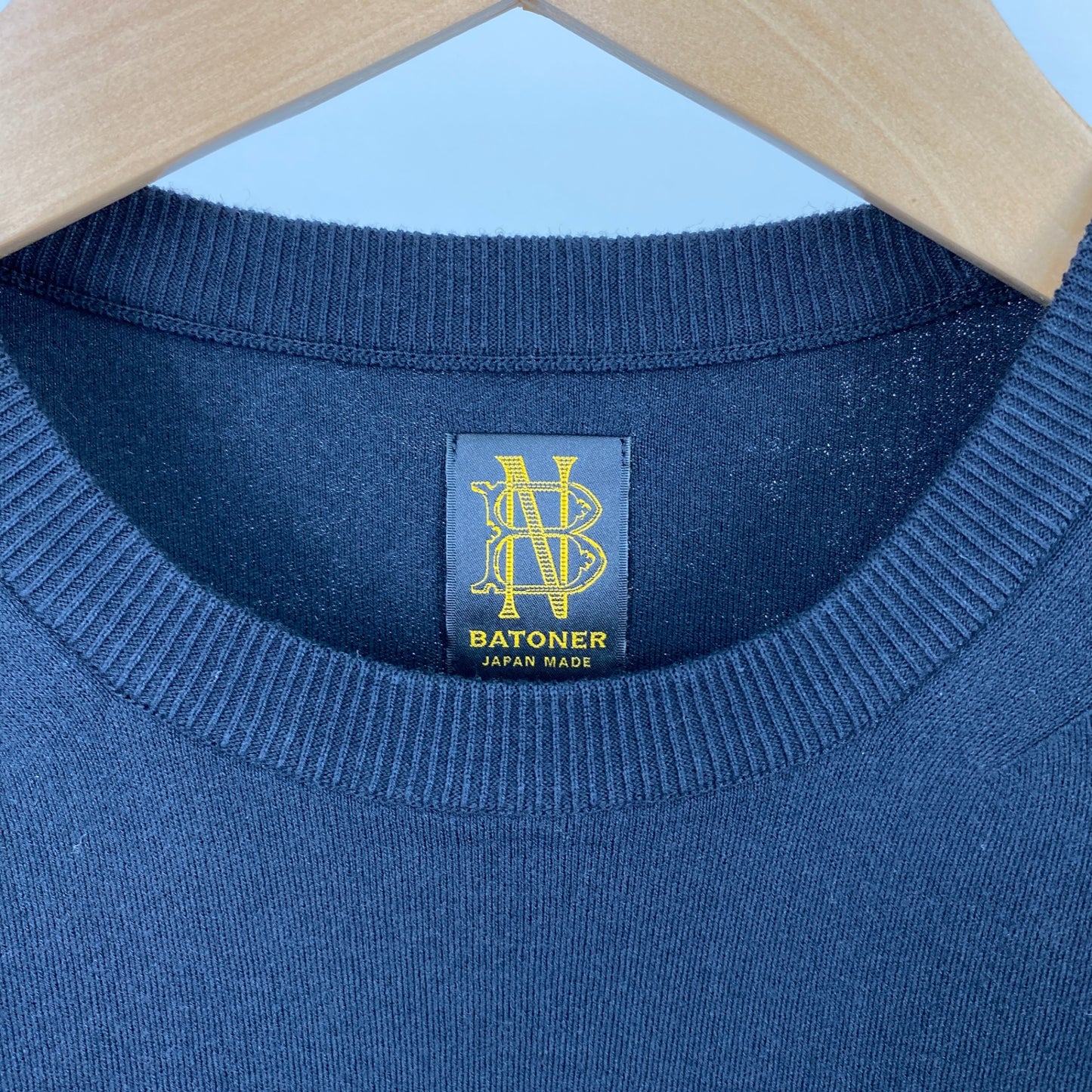 BATONER ニット メンズ M 黒系【中古】