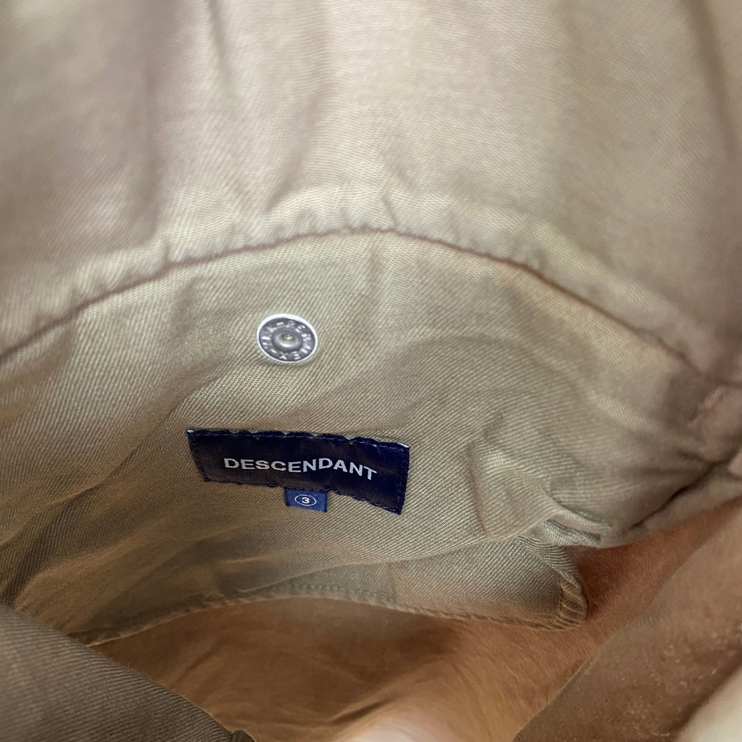 DESCENDANT イージーショーツ メンズ XL カーキ系【中古】