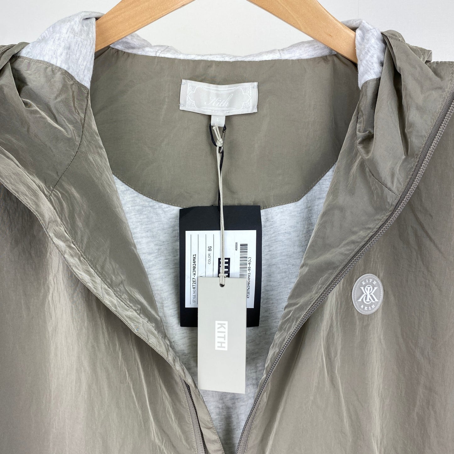 KITH ナイロンジャケット メンズ L ベージュ系【中古】