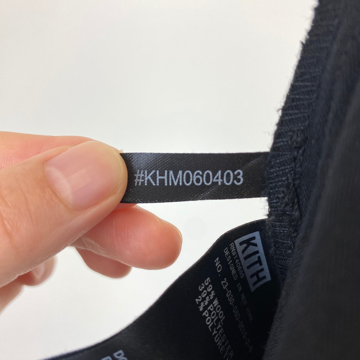 KITH スラックスパンツ メンズ M 黒系【中古】