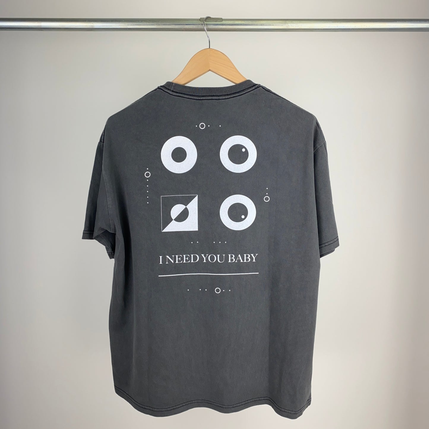 I Need You Baby 半袖Tシャツ メンズ L 黒系【中古】