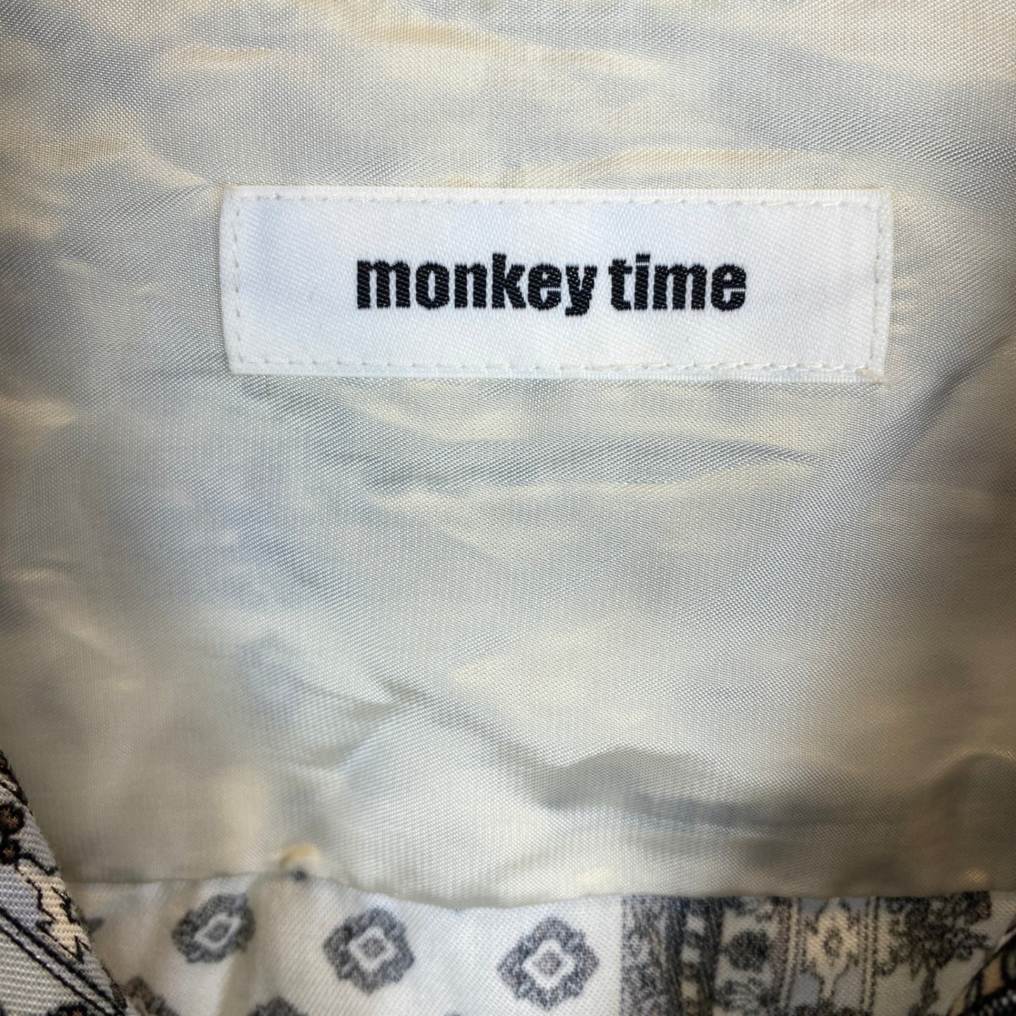 MONKEY TIME 半袖シャツ メンズ XL 茶系【中古】