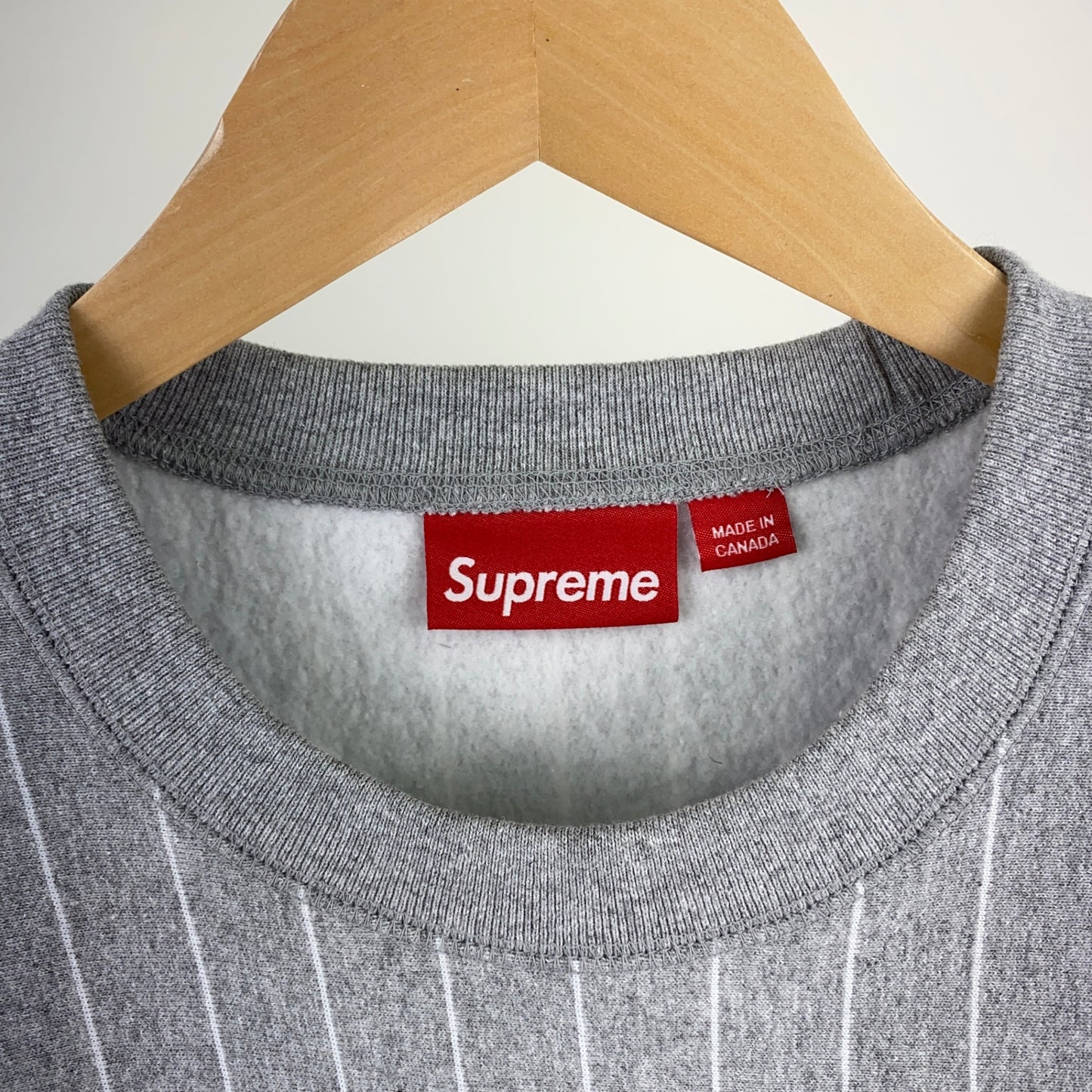 Supreme クルーネックスウェット メンズ L グレー系【中古】