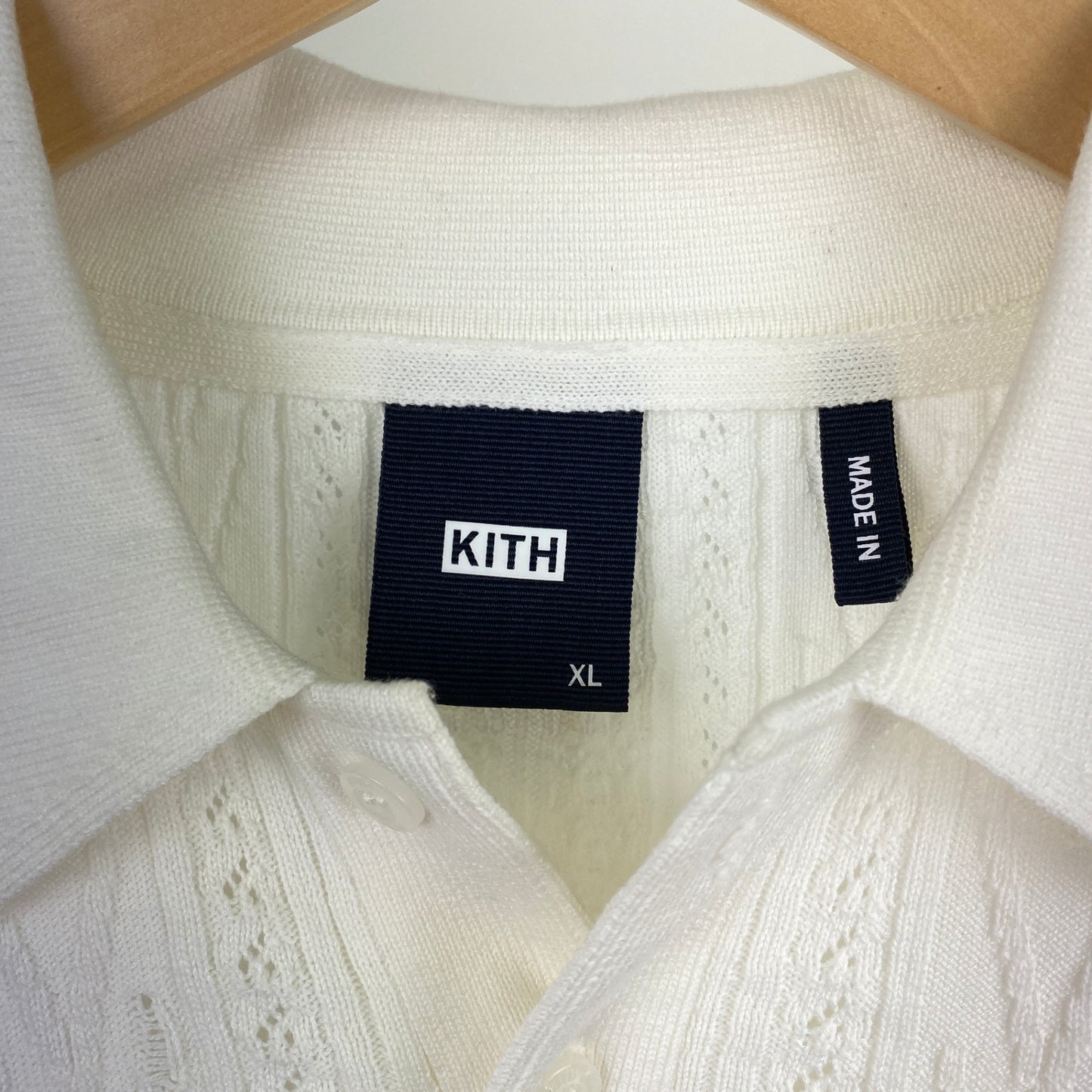 KITH ニット メンズ XL 白系【中古】