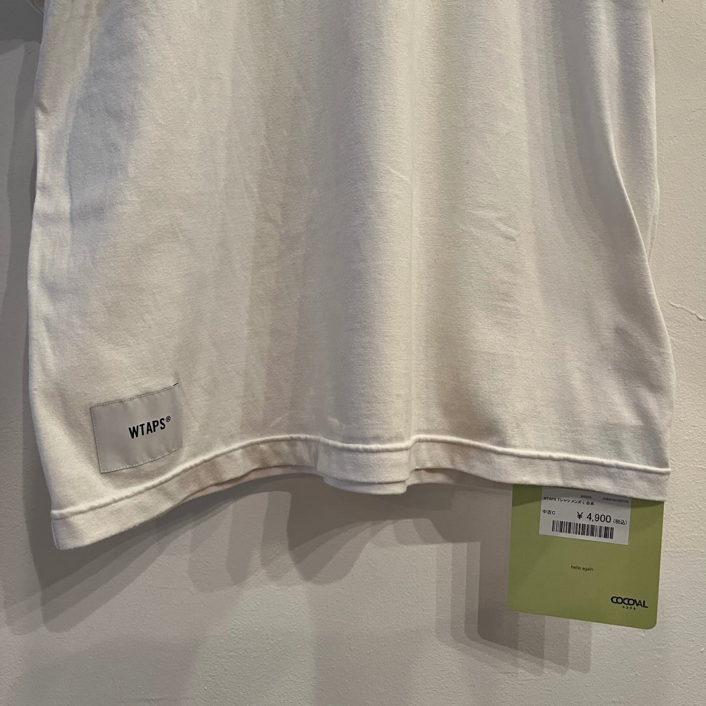 WTAPS Tシャツ メンズ L 白系【中古】