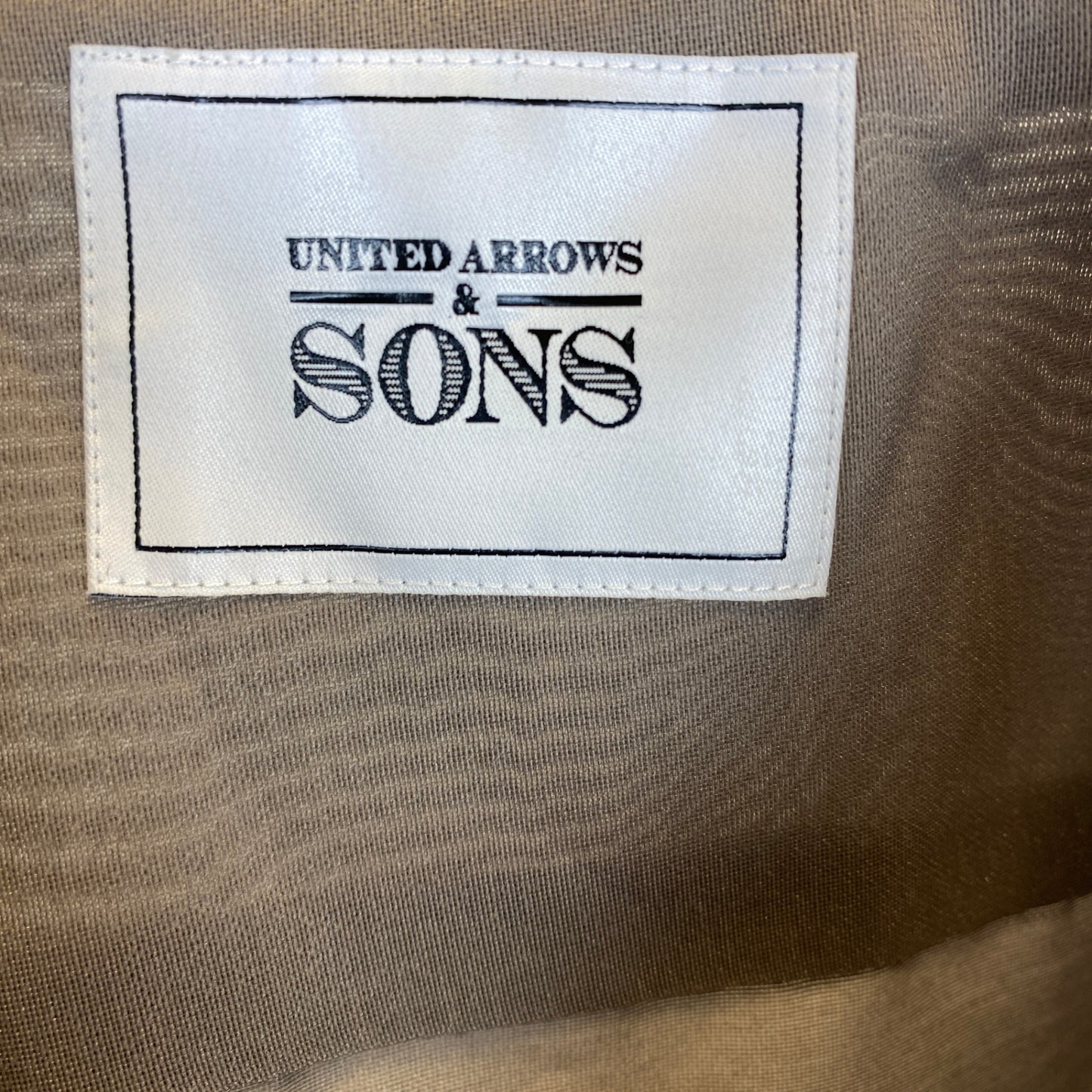 UNITED ARROWS & SONS 半袖シャツ メンズ XL ベージュ系【中古】