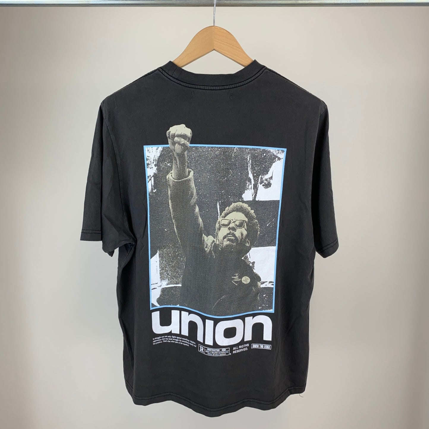 UNION 半袖Tシャツ メンズ L 黒系【中古】