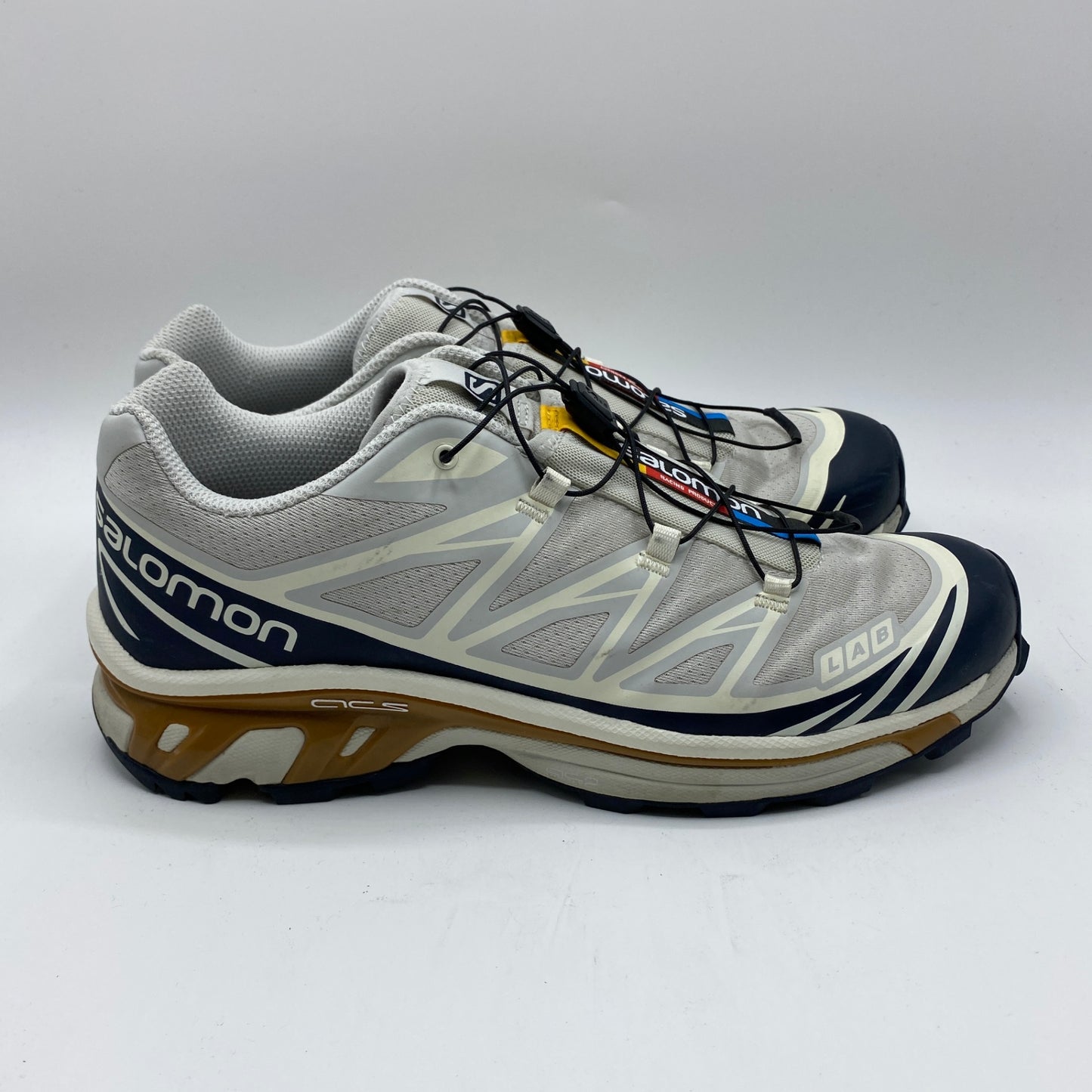 SALOMON スニーカー XT-6 メンズ 28cm 白系【中古】