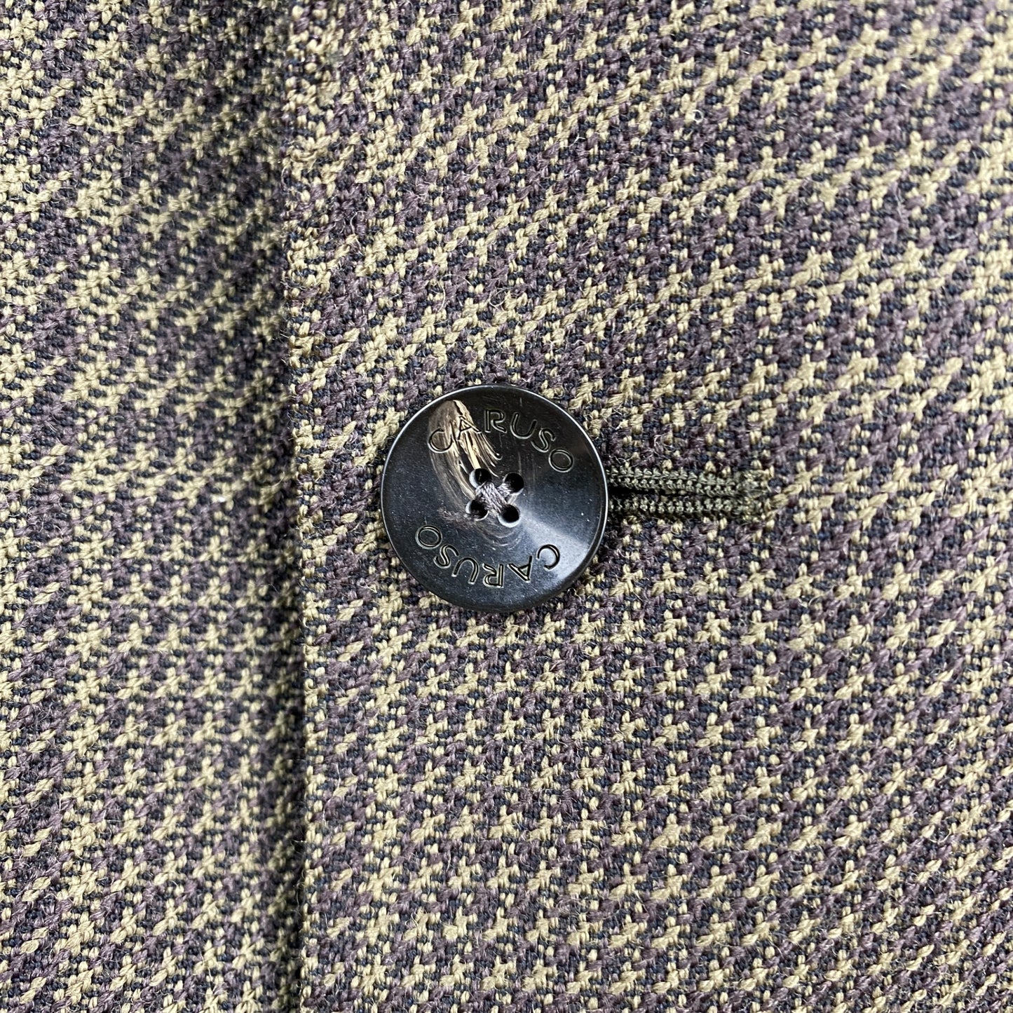 CARUSO テーラードジャケット メンズ XL カーキ系【中古】