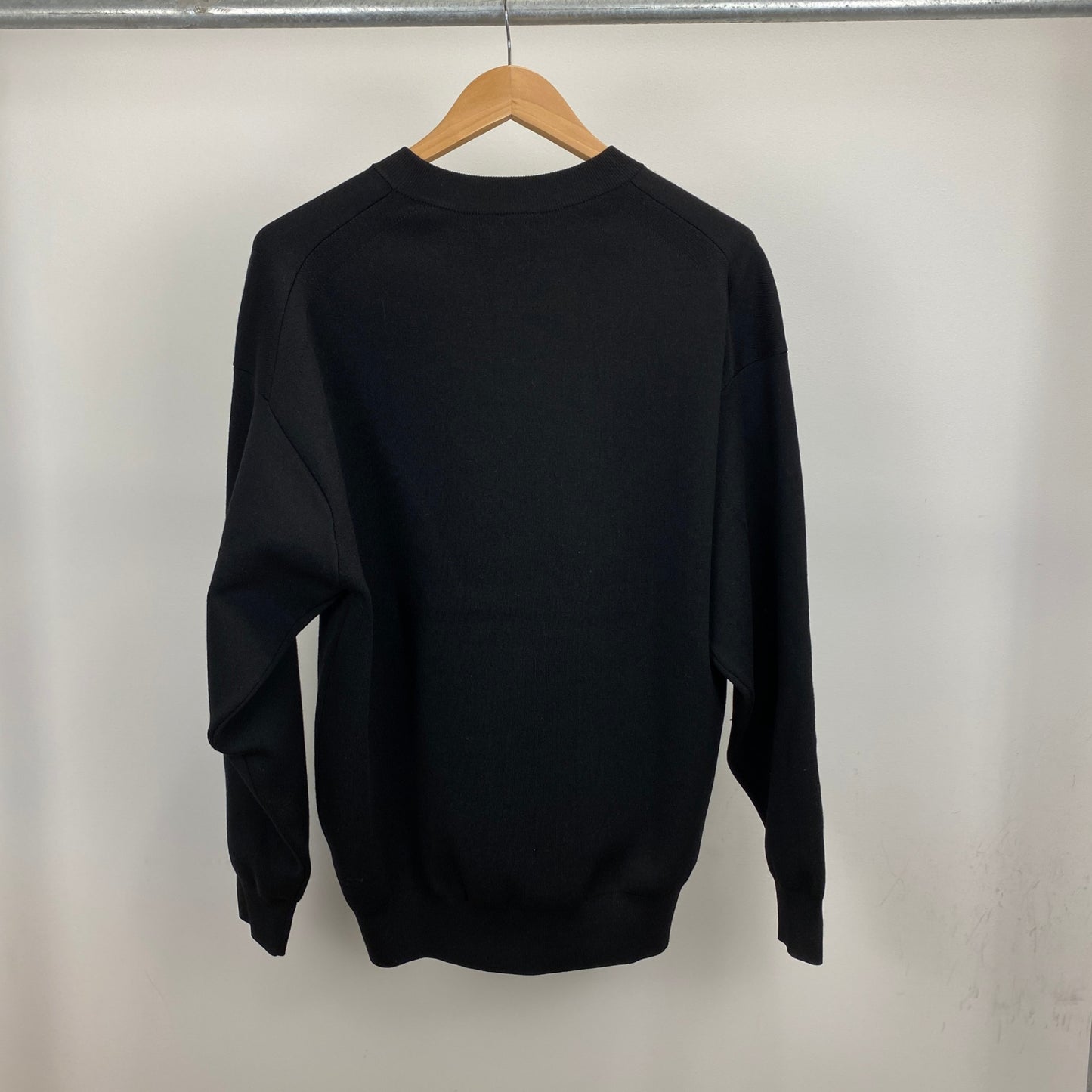 H BEAUTY & YOUTH クルーネックニット メンズ L 黒系【中古】