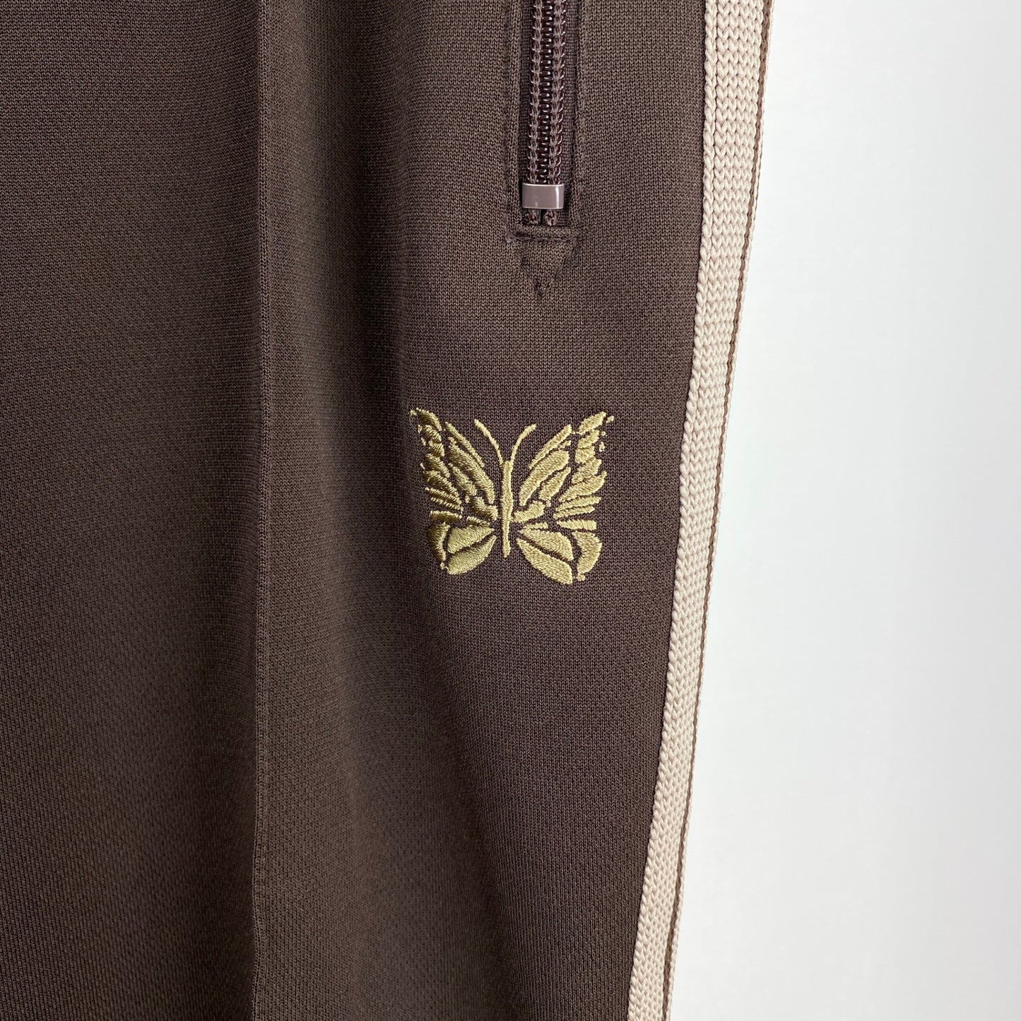 Needles ジャージパンツ メンズ L 茶系【中古】