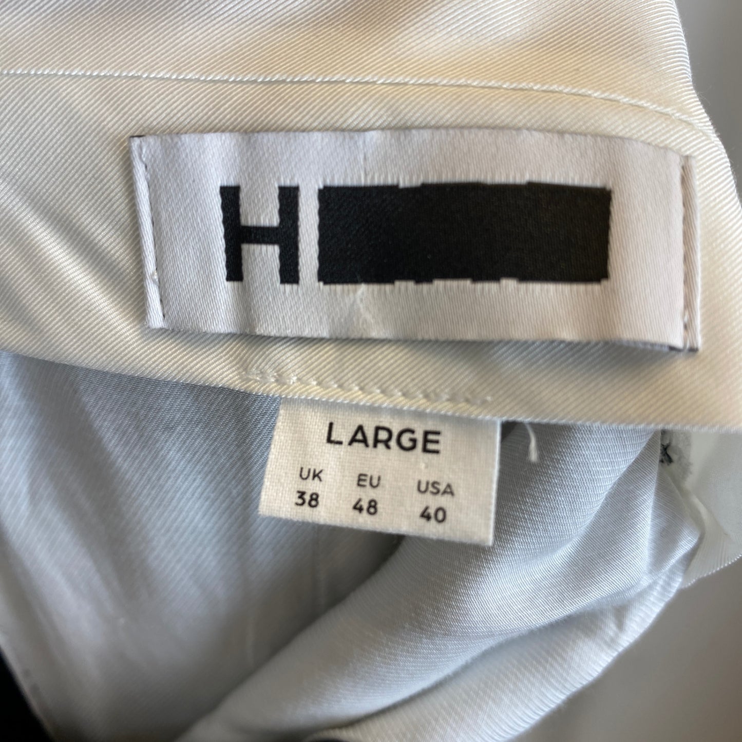 H BEAUTY & YOUTH スラックス メンズ L 黒系【中古】