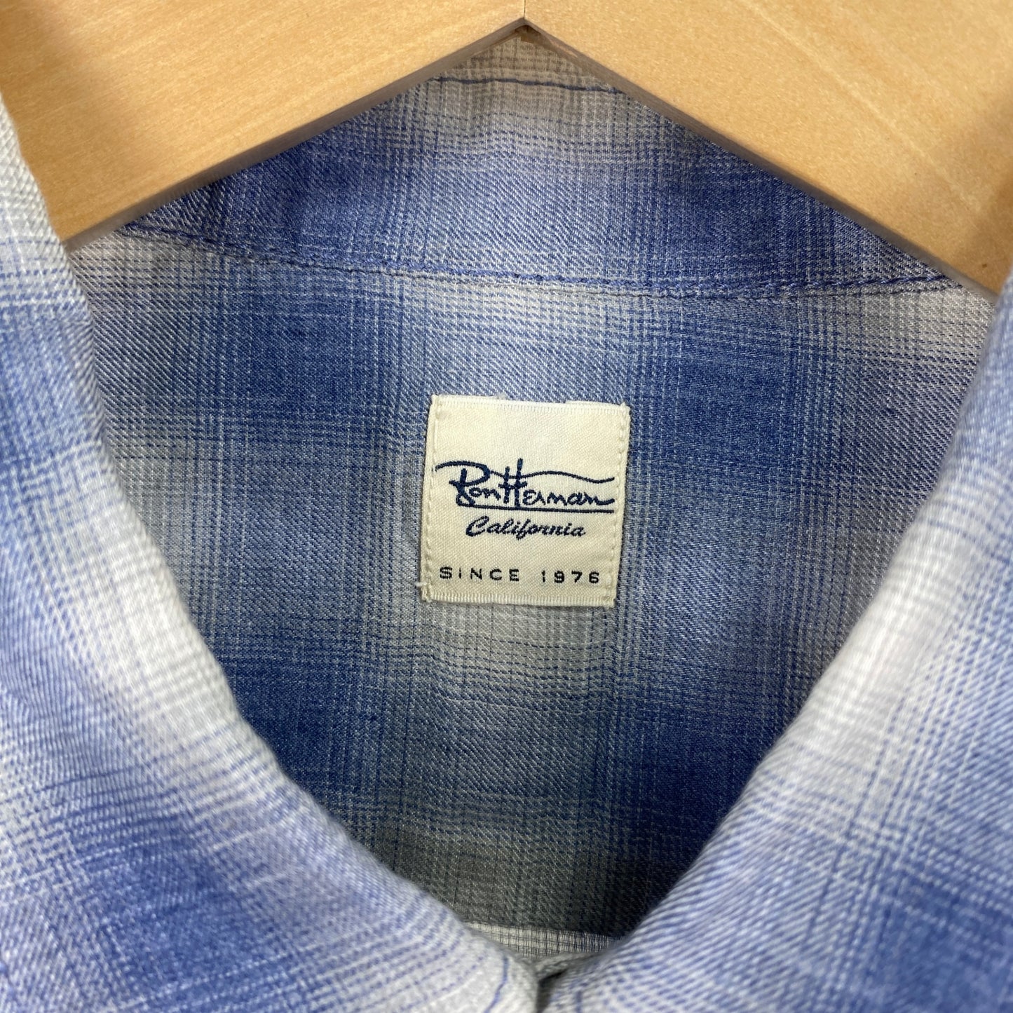 Ron Herman 長袖シャツ メンズ L 水色系【中古】