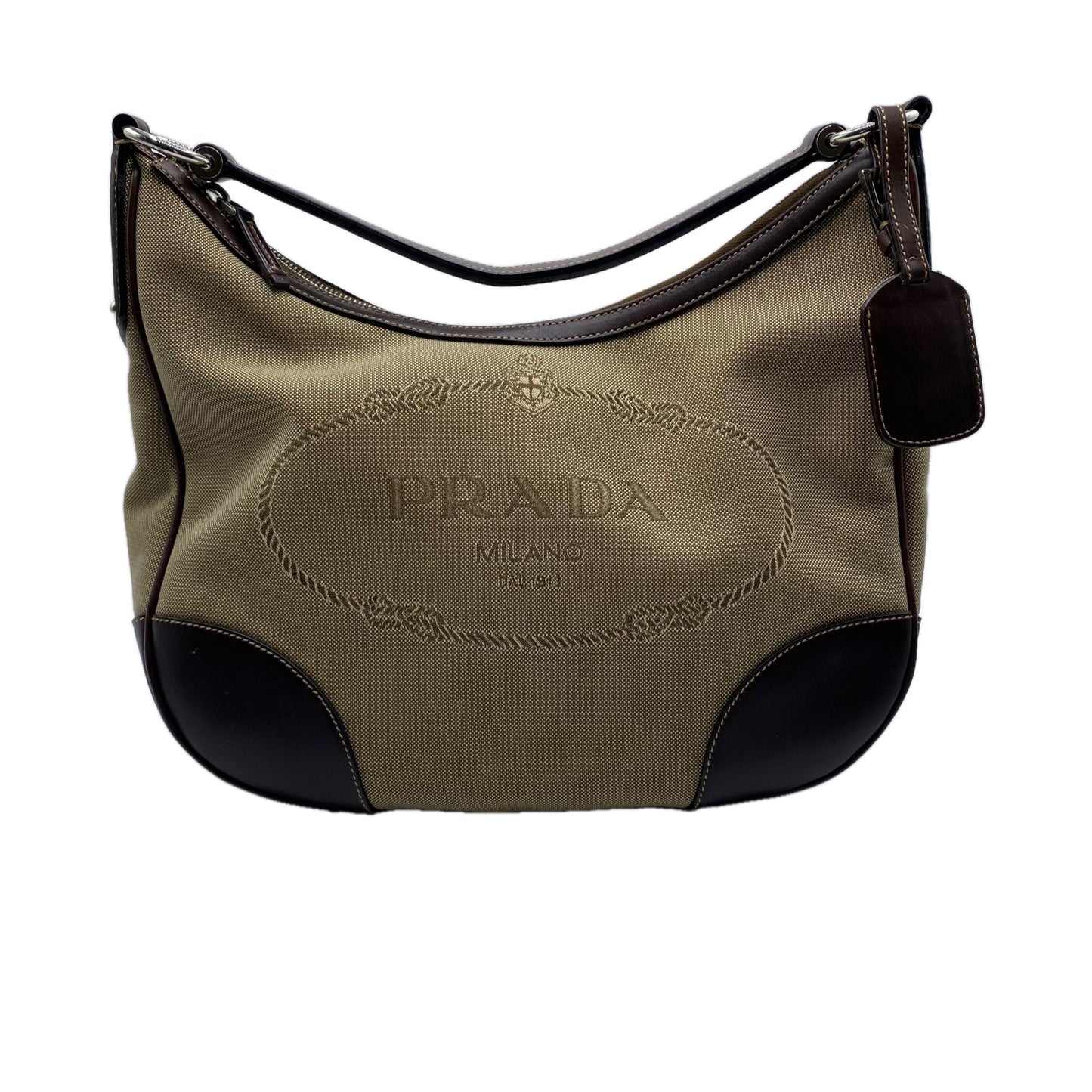 PRADA ショルダーバッグ メンズ F 茶系【中古】