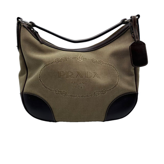 PRADA ショルダーバッグ メンズ F 茶系【中古】