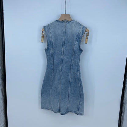 GIVENCHY デニムジャケット レディーズ S 水色系【中古】