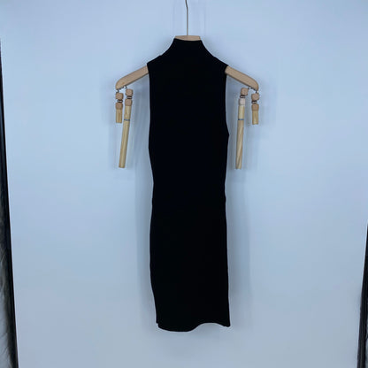 DIESEL ニットワンピース レディーズ S 黒系【中古】