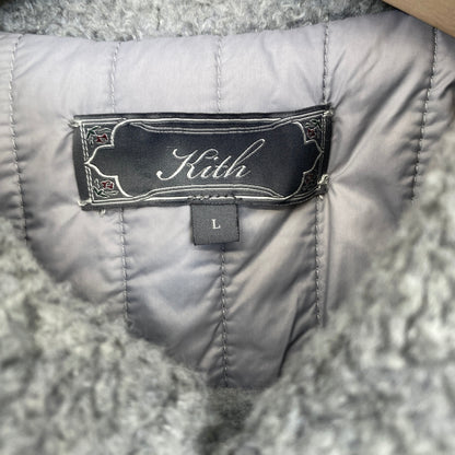 KITH ボアブルゾン メンズ L グレー系【中古】