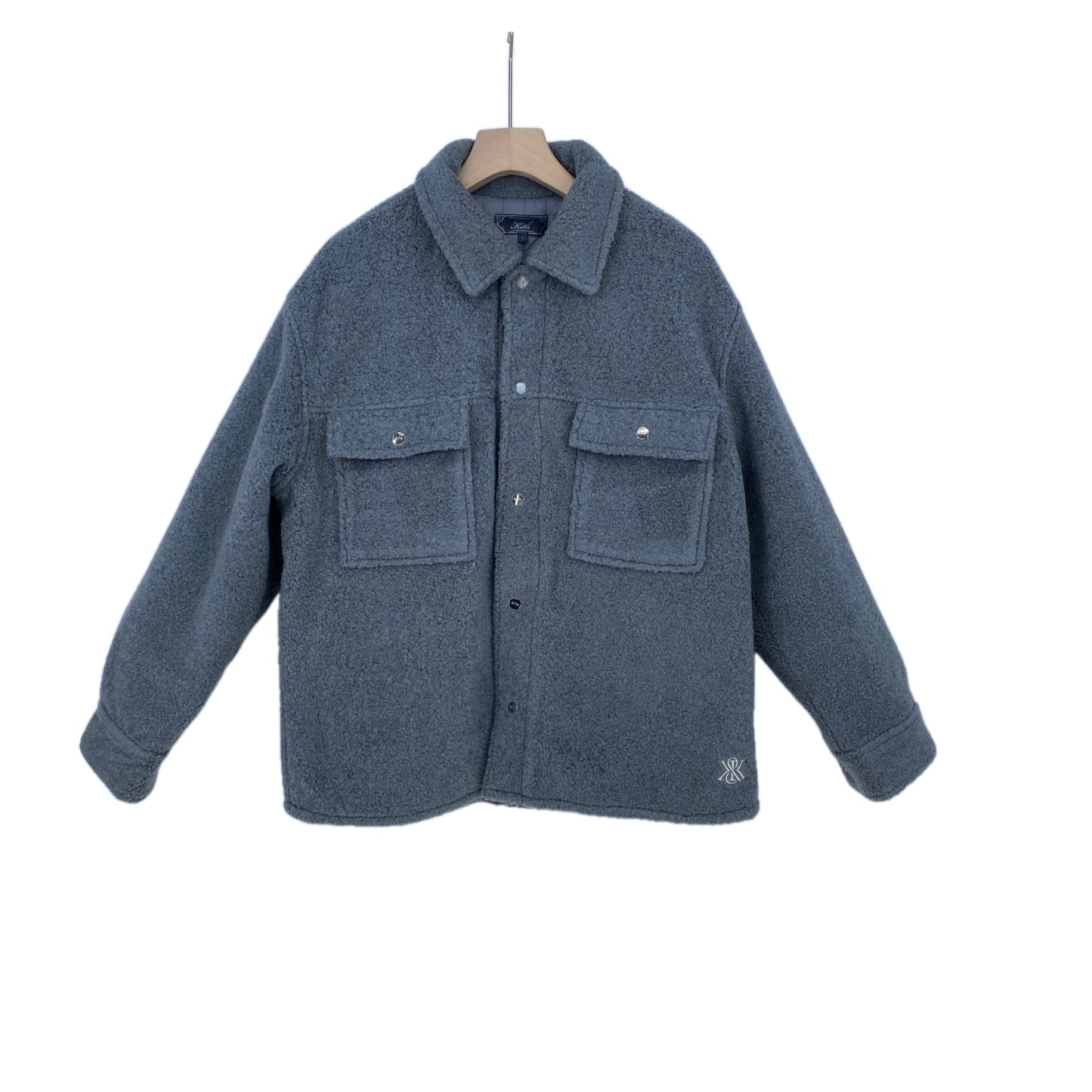KITH ボアブルゾン メンズ L グレー系【中古】