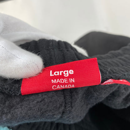 SUPREME スモールスボックスウェットパンツ メンズ L 黒系【中古】