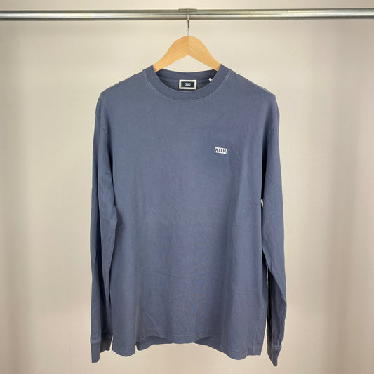 KITH ロンT メンズ L 青系【中古】