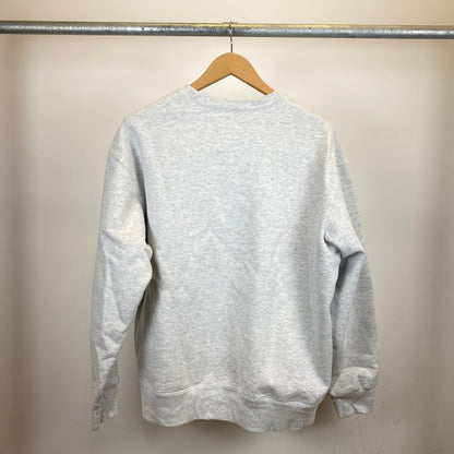 SUPREME SAMLL BOX CREW NECK SWEAT メンズ L グレー系【中古】