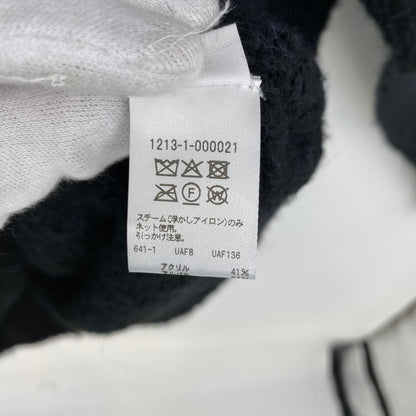 H BEAUTY ＆ YOUTH クルーネックニット メンズ L 黒系【中古】