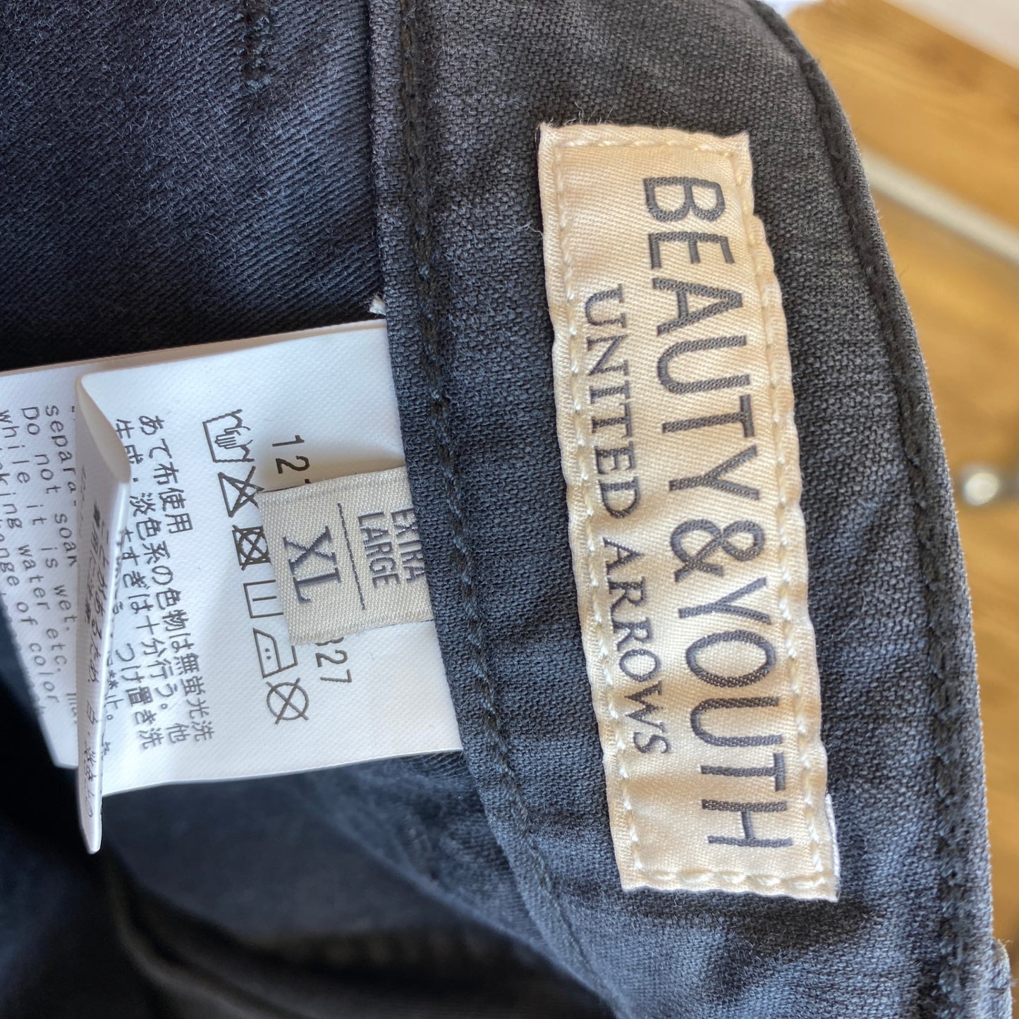 BEAUTY&YOUTH UNITED ARROWS ベイカーパンツ メンズ XL 黒系【中古】