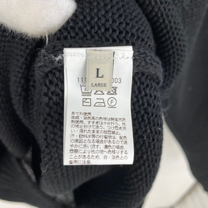 UNITED ARROWS クルーネックニット メンズ L 黒系【中古】