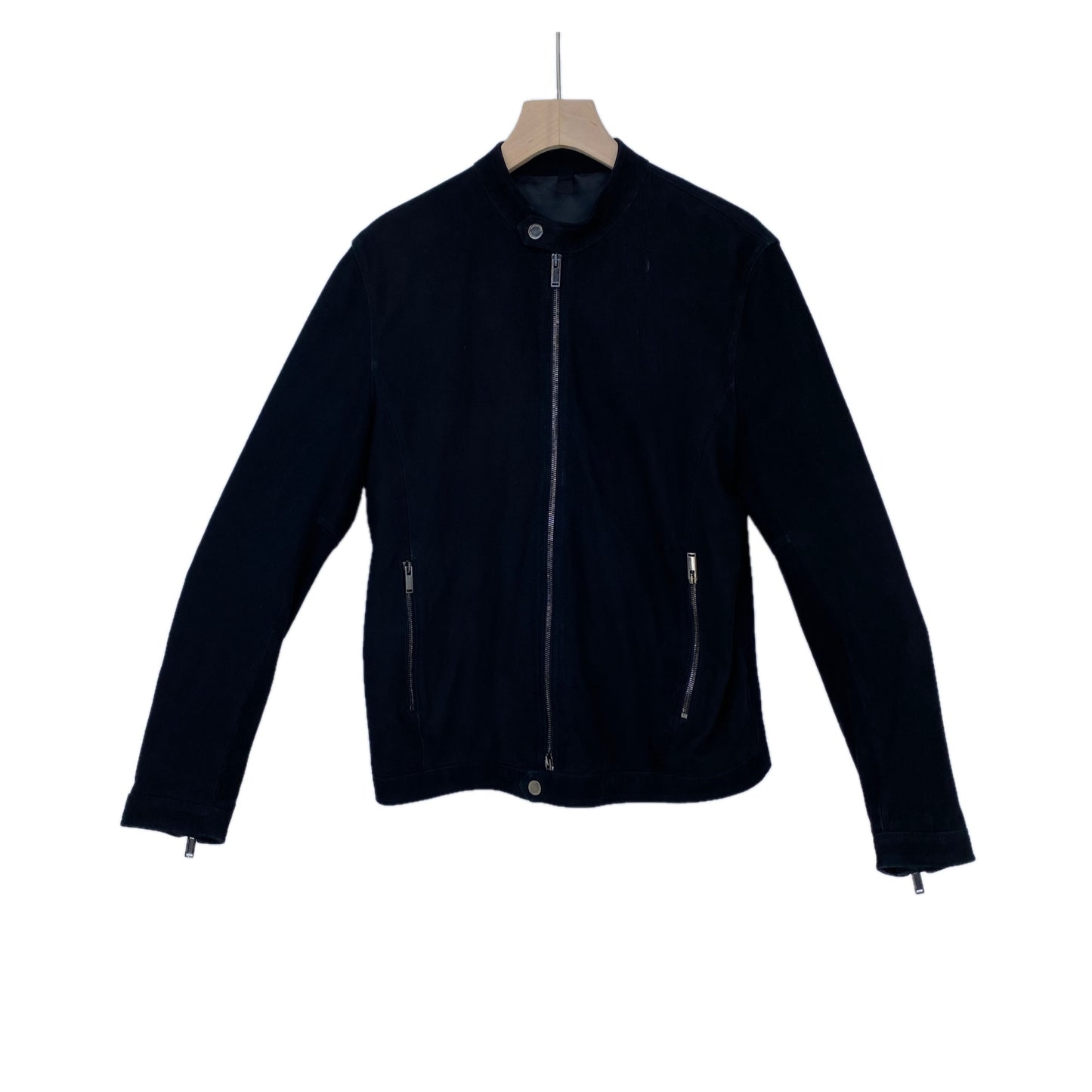 TAGLIATORE シングルライダースブルゾン メンズ XL 黒系【中古】