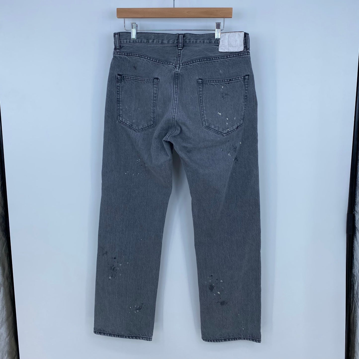 Ron Herman ペイントデニムパンツ メンズ L グレー系【中古】