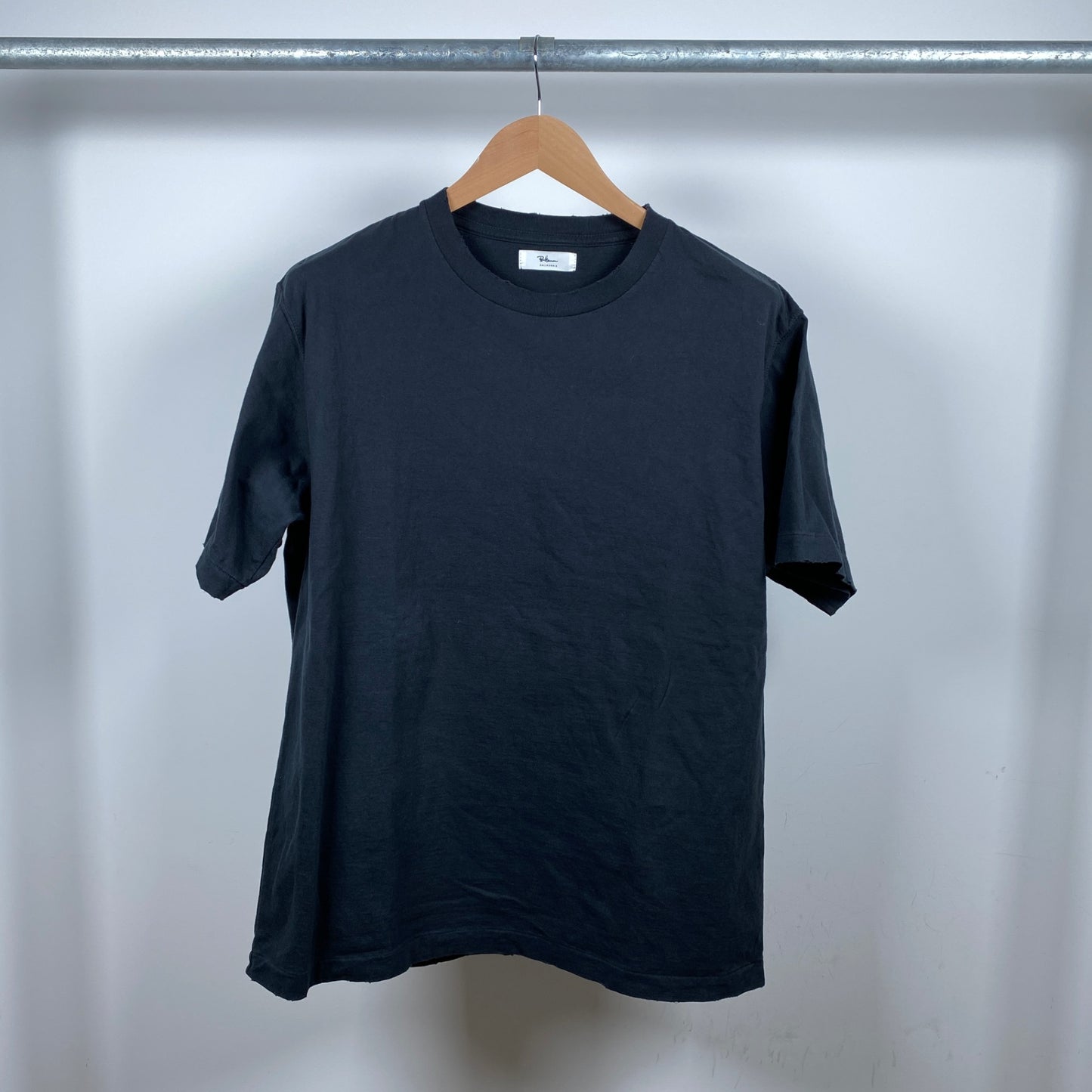 Ron Herman ダメージ半袖Tシャツ メンズ L 黒系【中古】