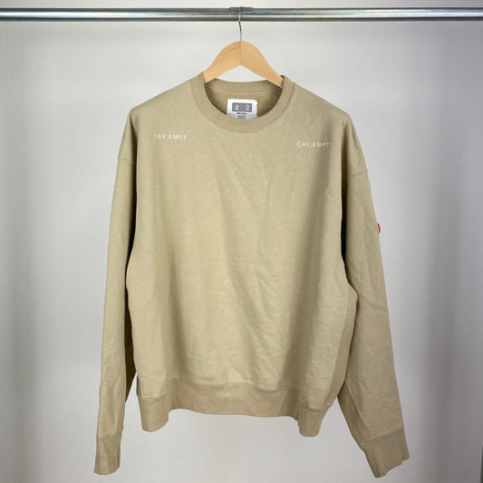 CAV EMPT スウェット メンズ XL ベージュ系【中古】