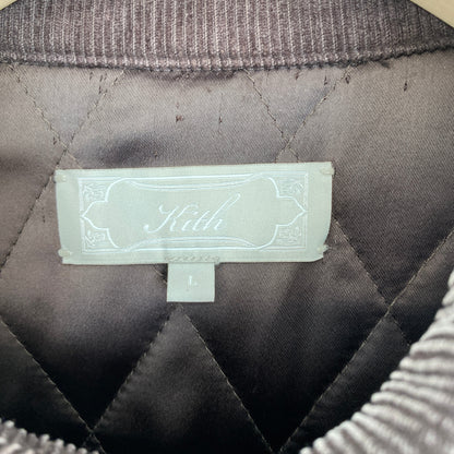 KITH コーデュロイコーチジャケット メンズ L 茶系【中古】