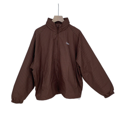 SUPREME Reflective Pinstripe メンズ L 茶系【中古】