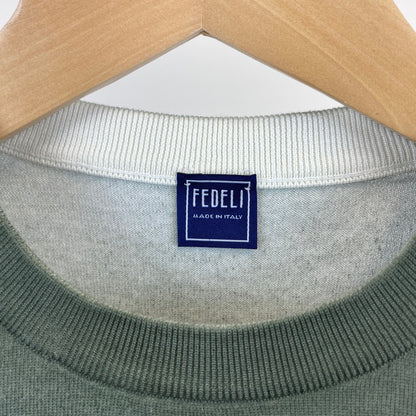 FEDELI ニット XL 緑系【中古】