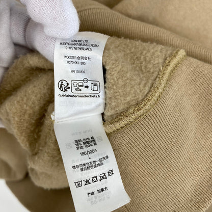 SUPREME Small Box Crewneck メンズ L ベージュ系【中古】