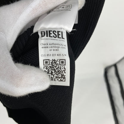 DIESEL ニットワンピース レディーズ S 黒系【中古】