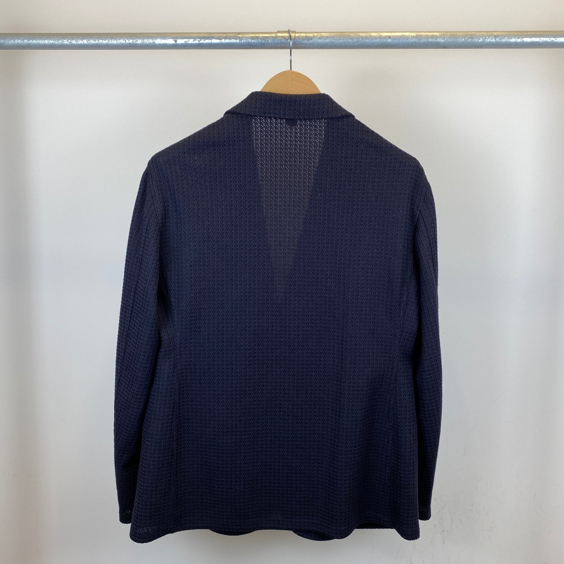 UNITED ARROWS テーラードニットジャケット メンズ XL 紺系【中古
