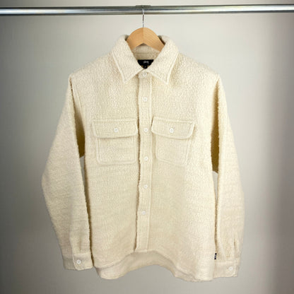 Stussy シャツジャケット メンズ M 白系【中古】