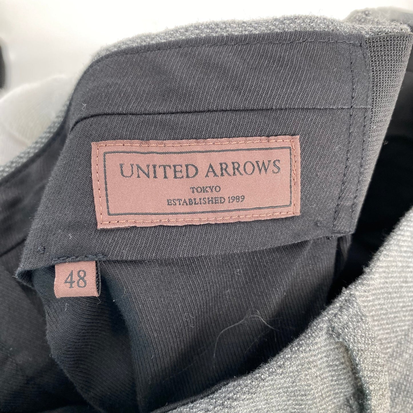 UNITED ARROWS スラックス メンズ L グレー系【中古】