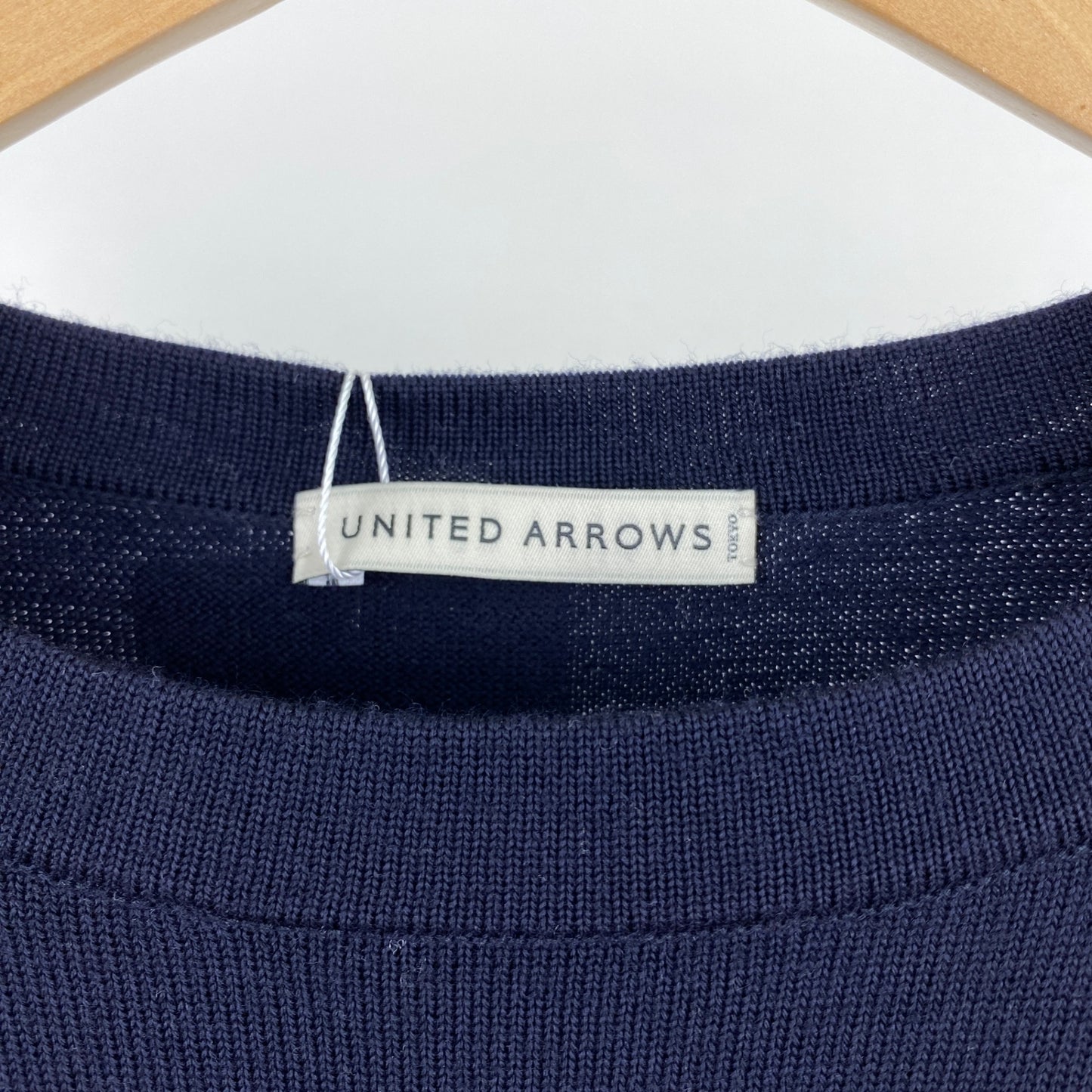 UNITED ARROWS 長袖ニット メンズ L 紺系【中古】