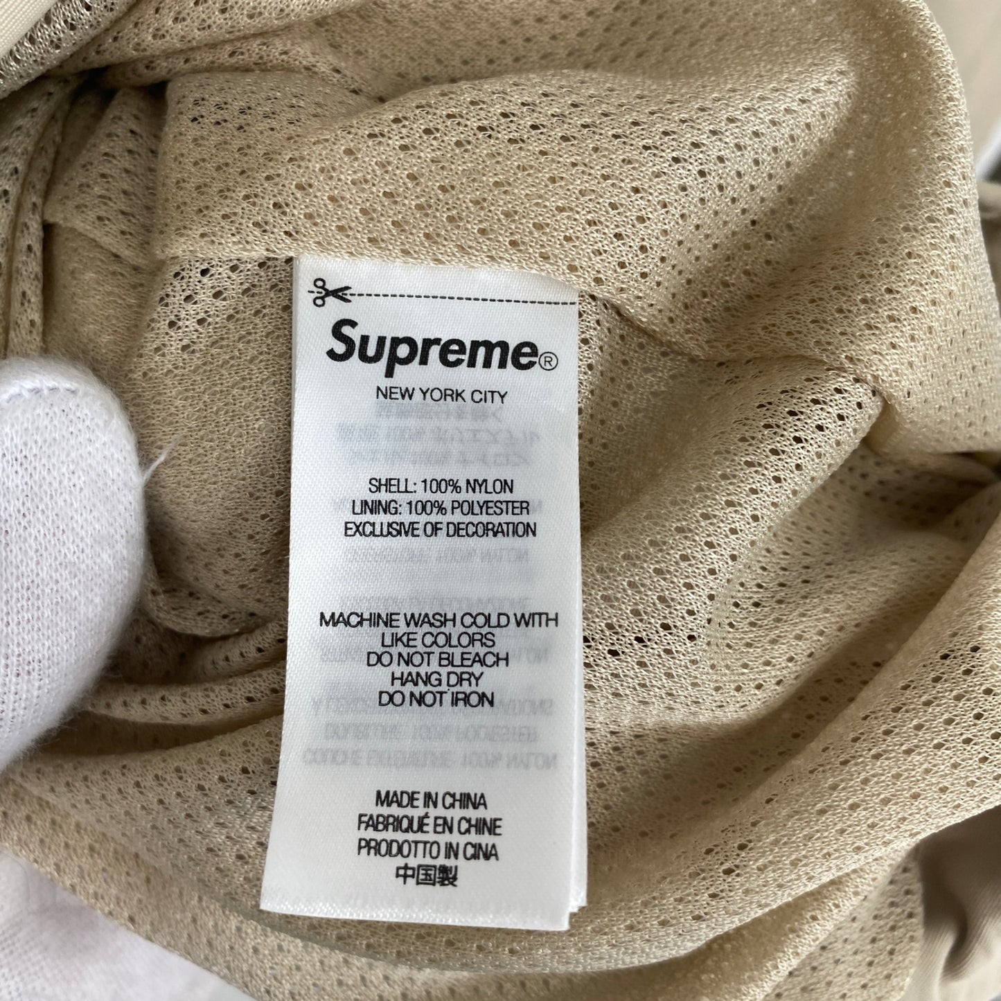 SUPREME ブルゾン メンズ L ベージュ系【中古】