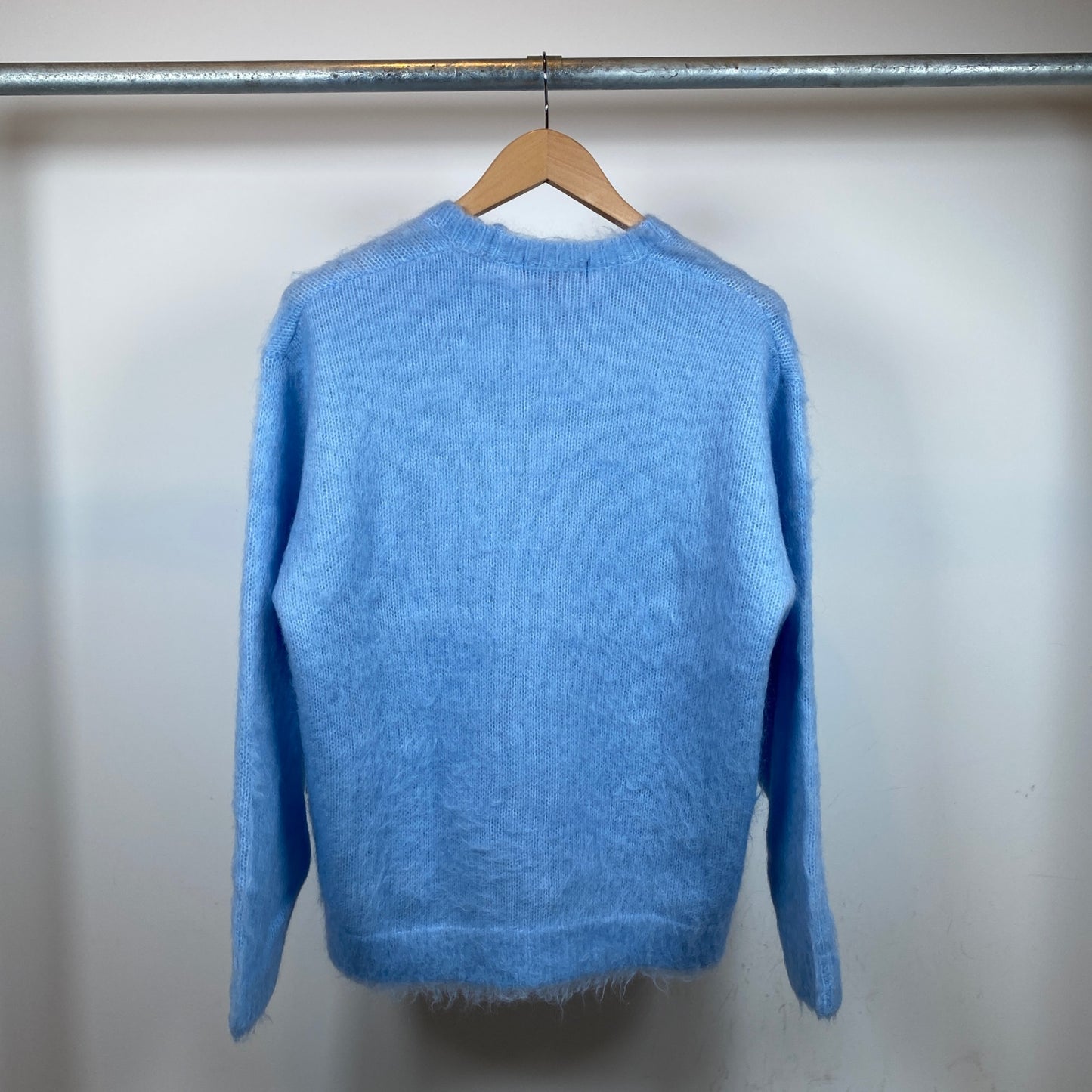 SUPREME モヘアニット メンズ L 水色系【中古】