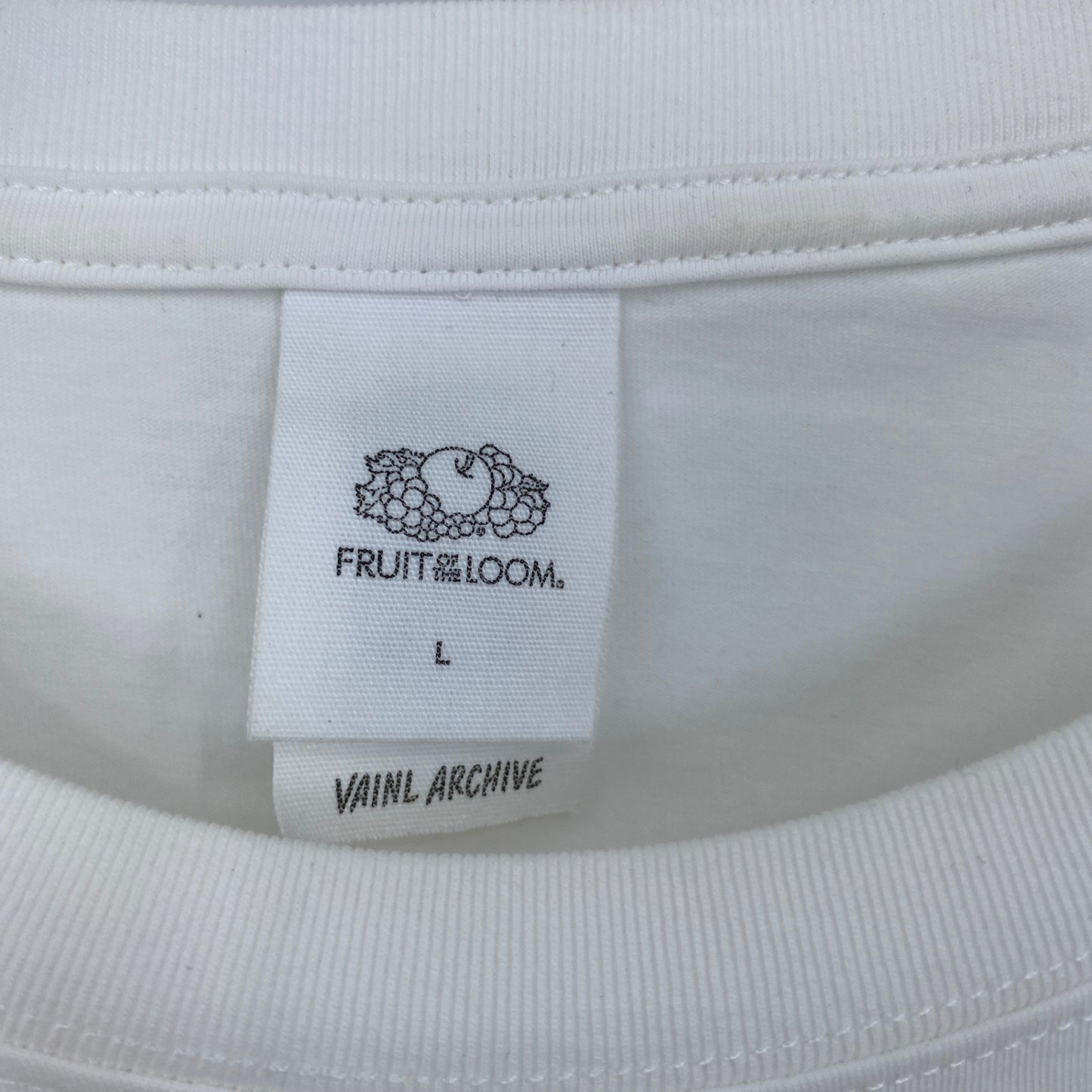 FRUIT OF THE LOOM 半袖Tシャツ メンズ L 白系【中古】