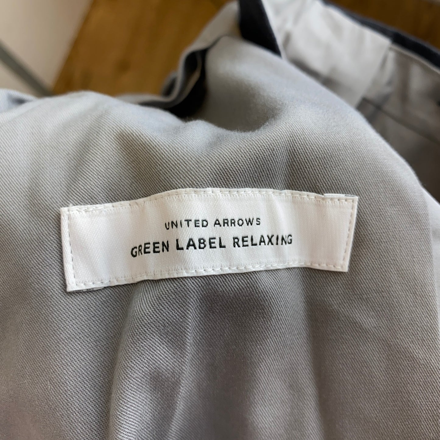UNITED ARROWS GREEN LABEL RELAXING スラックス メンズ L グレー系【中古】