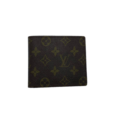 LOUIS VUITTON 二つ折り財布 メンズ F 茶系【中古】